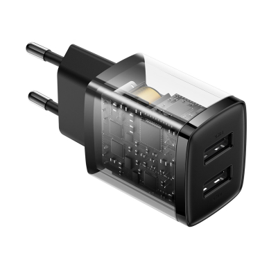 Baseus Compact Charger 2U 10.5W EU Juodas 5