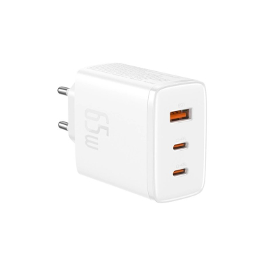 Baseus Cube Pro 65W GaN Įkroviklis  2x USB-C USB-A - baltas 2