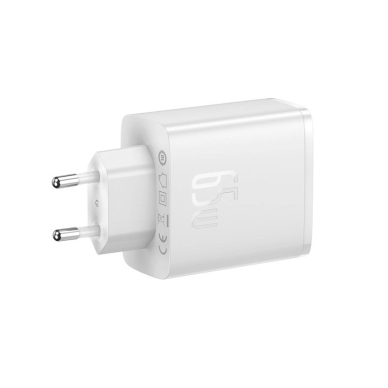 Baseus Cube Pro 65W GaN Įkroviklis  2x USB-C USB-A - baltas 6