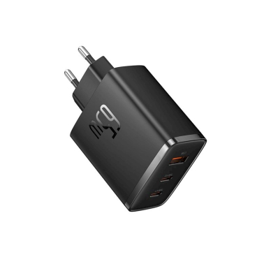 Baseus Cube Pro 65W GaN Įkroviklis  2x USB-C USB-A - Juodas 3