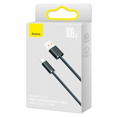 Baseus Dynamic Series USB cable - USB Type C 100W 1m gray (CALD000616) 4