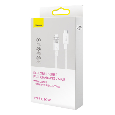 Baseus Explorer Series cable USB-C - Lightning 20W 2 m Baltas (CATS010302) 4