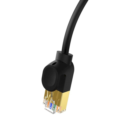 Baseus fast RJ45 cat. network Kabelis. 7 10Gbps 5m thin Juodas 9