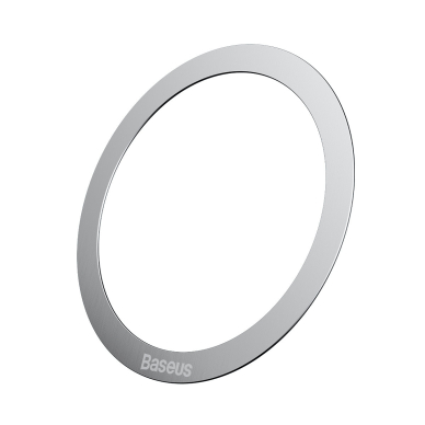 Baseus Halo Series magnetic ring (2 pcs / package) Sidabrinis (PCCH000012) 6