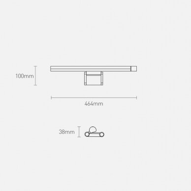 Baseus i-wok Series LED lamp for desktop monitor screen lighting black (DGIWK-P01) 19