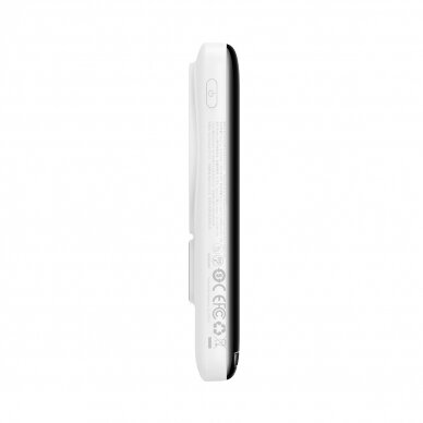 Baseus Magnetic Bracket Wireless Fast Charge Power Bank 10000mAh 20W White (With Baseus Xiaobai series fast charging Cable Type-C to Type-C 60W(20V/3A) 50cm White) Overseas Edition 6