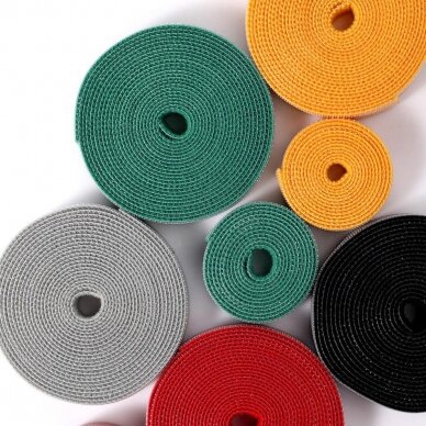 Baseus Rainbow Circle Velcro Straps To Organizing Cables 3M Gray (Acmgt-F0G)  UGLX912 14