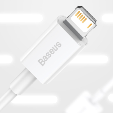 Baseus Superior Kabelis USB - Lightning 2,4A 2 m Baltas (CALYS-C02) 12