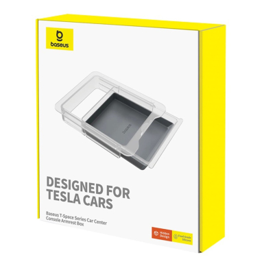 Baseus T-Space Series car organizerTesla Model 3 / Y - pilkas 8