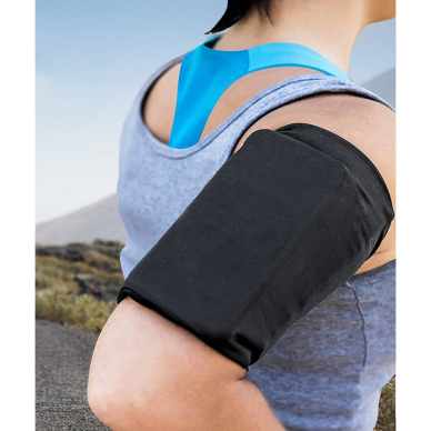 Bėgimo juosta ant rankos Elastic fabric armband XL fitness Mėlyna 2