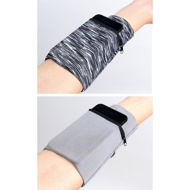 Bėgimo juosta ant rankos Fabric armband Mėlyna 8