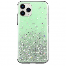 Blizgus Tpu Dėklas 'Wozinsky Star Glitter Shining' Iphone 12 Mini Žalias