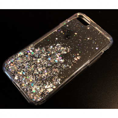 Blizgus Tpu Dėklas "Wozinsky Star Glitter" Samsung Galaxy A31 Skaidrus 3