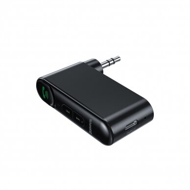 Akcija! Bluetooth AUX transmitter Baseus BSBA-02 (Overseas Edition) - Juodas 2