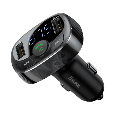 Bluetooth transmitter / car charger Baseus S-09A (Overseas Edition) - black 6