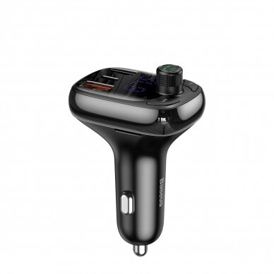 Bluetooth transmitter / car charger Baseus S-13 (Overseas Edition) - Juodas