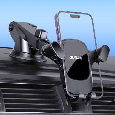 Car phone holder for Dudao F5Pro cockpit - black 1