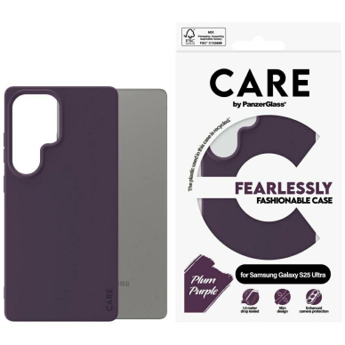 CARE by PanzerGlass Fashion Dėklas Samsung Galaxy S25 Ultra - Violetinis