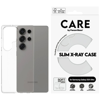 CARE by PanzerGlass Fashion X-Ray Dėklas Samsung Galaxy S25 Ultra - Permatomas