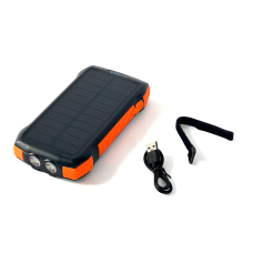 Choetech solar power bank with inductive charging 20000mAh PD 20W / QC 18W / Qi 10W Oranžinis (B657)