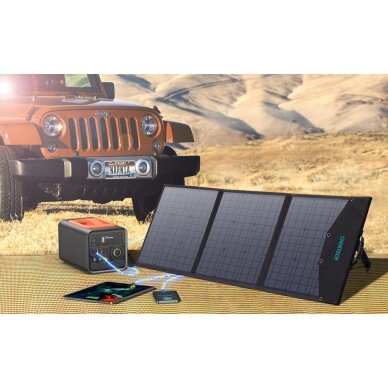 Choetech foldable solar charger 120W 1 x USB Type C / 2 x USB Type A (SC008) 19