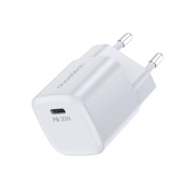 Choetech PD5007 USB-C PD 30W GaN wall Įkroviklis  - baltas