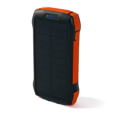 Choetech solar power bank with inductive charging 20000mAh PD 20W / QC 18W / Qi 10W Oranžinis (B657) 1