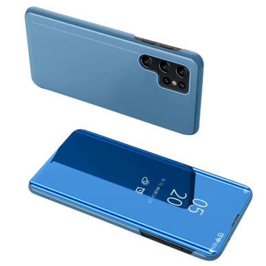 Clear View Dėklas Xiaomi POCO C65 / Redmi 13Cflap - blue