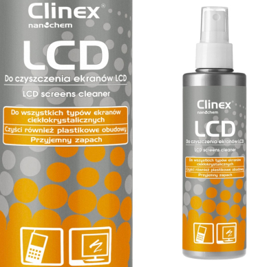 CLINEX LCD 200ML liquid cleaning LCD screens monitors of telephones