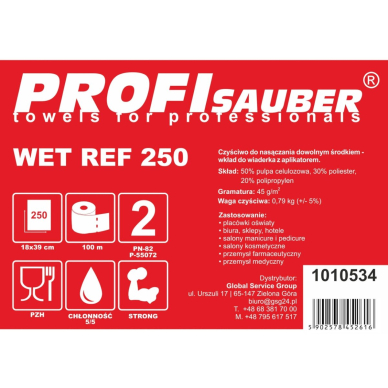 Cloths the ProfiSauber WET REF 250 soaking bucket - INSERT 2