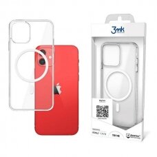 Dėklas 3MK MagCase iPhone 12 Mini Permatomas