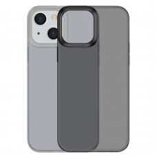 Iphone 13 Dėklas Baseus Simple Series  permatomas juodas (ARAJ000301)