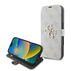 Dėklas Guess 4G Metal Logo iPhone 16 Pro Max - Rožinis