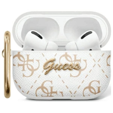 Dėklas Guess GUAP2PG4GPH AirPods Pro 2 (2022/2023) cover Baltas/Baltas 4G Hook