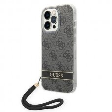 Dėklas Guess GUOHCP14XH4STK iPhone 14 Pro Max Juodas