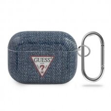 Dėklas Guess Originalus Guacaptpujuldb Airpods Pro Cover Mėlynas Jeans Collection DZWT2129