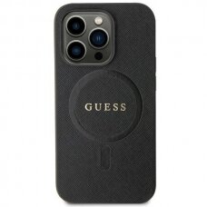 Dėklas Guess Saffiano MagSafe GUHMP13XPSAHMCK iPhone 13 Pro Max - Juodas