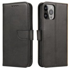 Dėklas Magnet Case elegant iPhone 14 Juodas