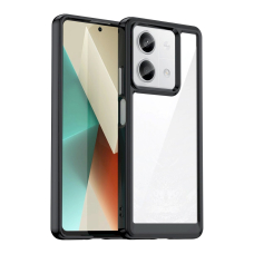 Dėklas Outer Space Case with gel frame for Xiaomi Redmi Note 13 Pro+ - Juodas