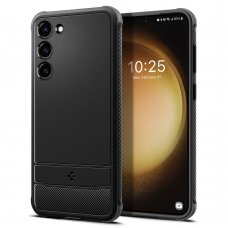 DĖKLAS Spigen RUGGED ARMOR GALAXY S23 MATTE JUODAS