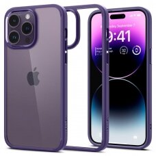 Dėklas Spigen ULTRA HYBRID IPHONE 14 PRO MAX Violetinis