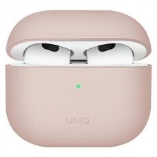 Dėklas UNIQ Lino AirPods 3 Rožinis