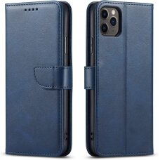 Dėklas Wallet Case Apple iPhone 11 mėlynas