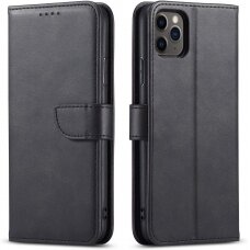 Dėklas Wallet Case Samsung A136 A13 5G/A047 A04s juodas