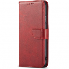 Dėklas Wallet Case Samsung A346 A34 5G raudonas