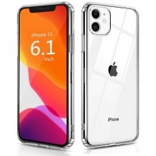 Dėklas X-Level Antislip/O2 Apple Iphone 11 Skaidrus