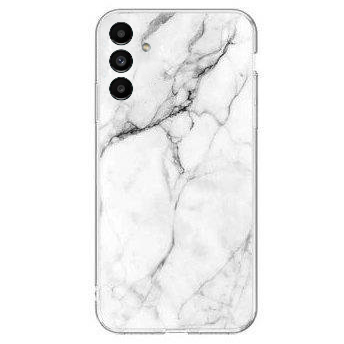 Samsung Galaxy A13 / A04s Dėklas Wozinsky Marble TPU 5G baltas