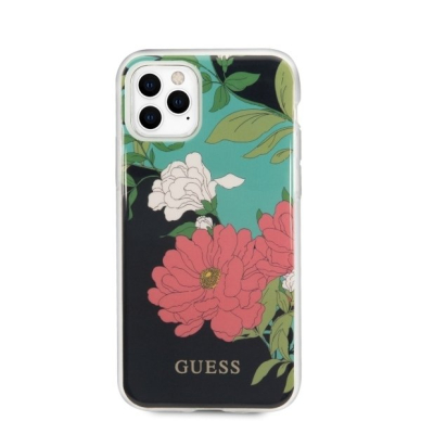 Dėkals Guess iPhone 11 Pro Max N°1 Flower Collection Juodas UGLX912 2