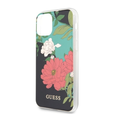 Dėkals Guess iPhone 11 Pro Max N°1 Flower Collection Juodas UGLX912 4