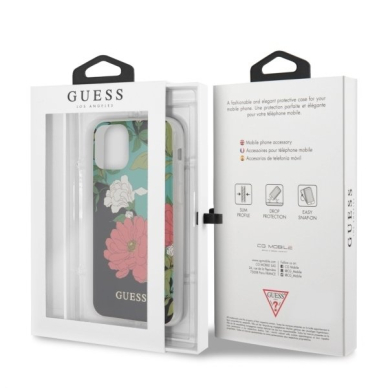 Dėkals Guess iPhone 11 Pro Max N°1 Flower Collection Juodas UGLX912 6